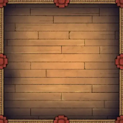 Fox Spirit’s Island Palace - Modular Dungeon Tileset Battlemap - wooden floor brick wall backdrop - Digital, Foundry