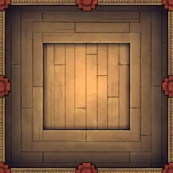 Fox Spirit’s Island Palace - Modular Dungeon Tileset Battlemap - wooden floor square pattern red - Digital, Foundry
