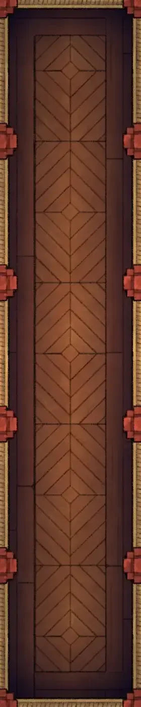 Fox Spirit’s Island Palace - Modular Dungeon Tileset Battlemap - wooden floor geometric pattern red - Digital, Foundry