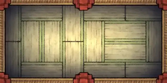 Fox Spirit’s Island Palace - Modular Dungeon Tileset Battlemap - wooden door green accents red - Digital, Foundry VTT,