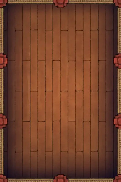 Fox Spirit’s Island Palace - Modular Dungeon Tileset Battlemap - wooden door ornate red gold - Digital, Foundry VTT,