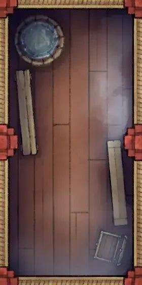 Fox Spirit’s Island Palace - Modular Dungeon Tileset Battlemap - wooden door metal knocker mail - Digital, Foundry VTT,