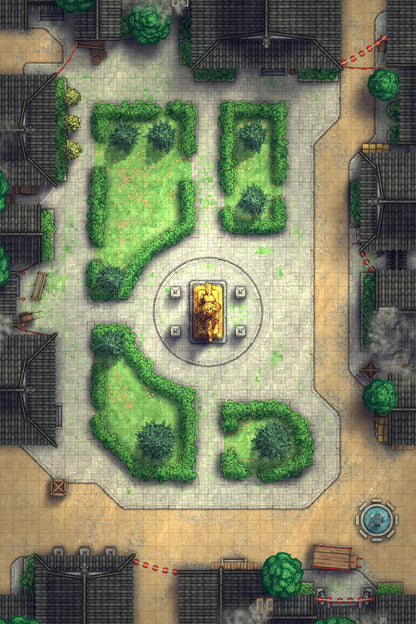 Martial Arts Tournament Arena