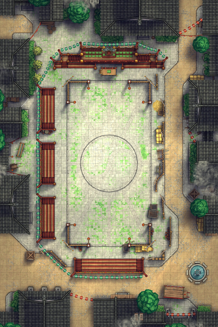 Martial Arts Tournament Arena
