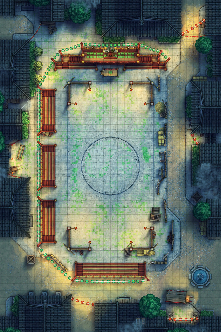 Martial Arts Tournament Arena