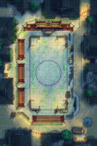 Martial Arts Tournament Arena