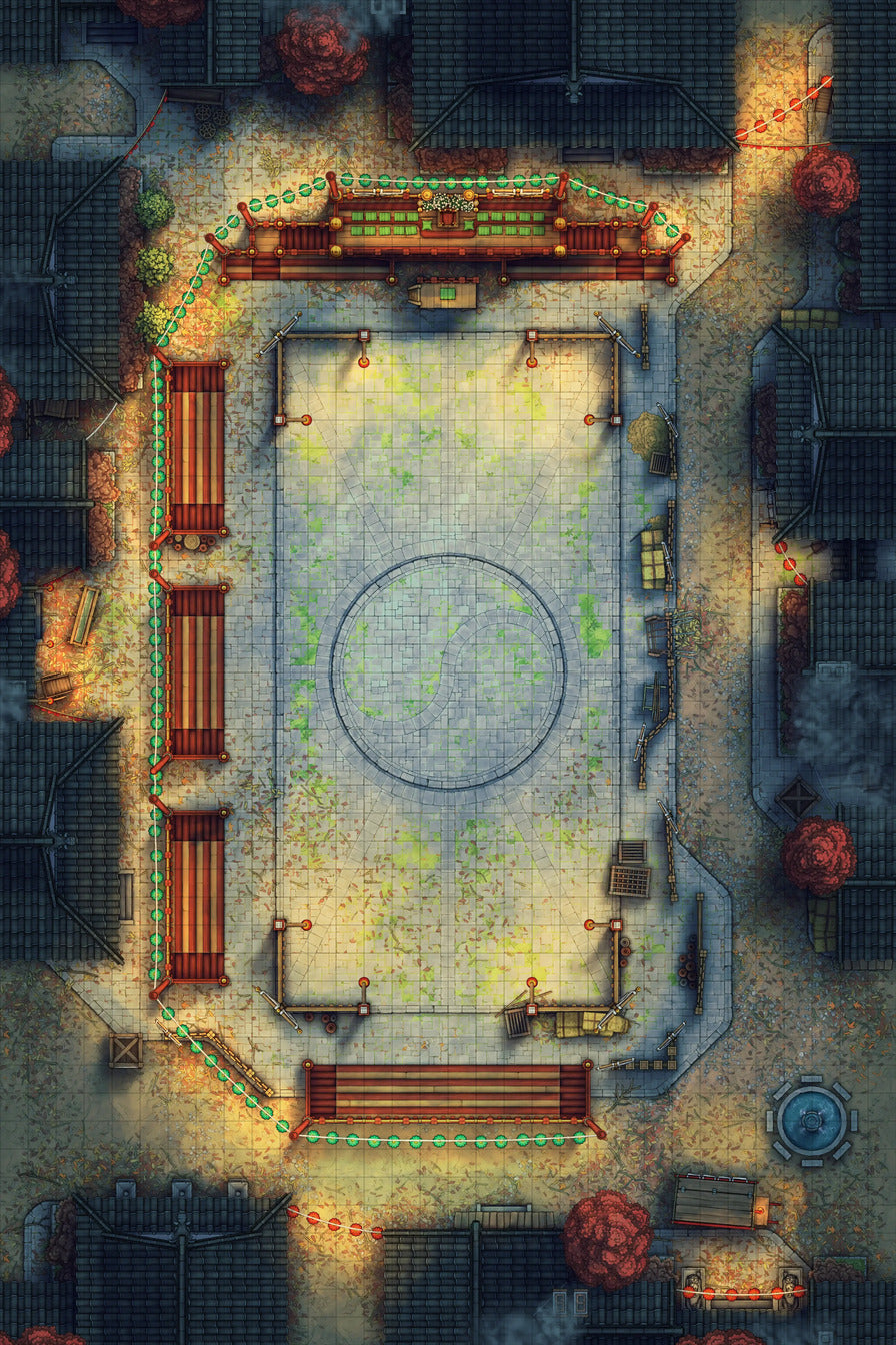 Martial Arts Tournament Arena