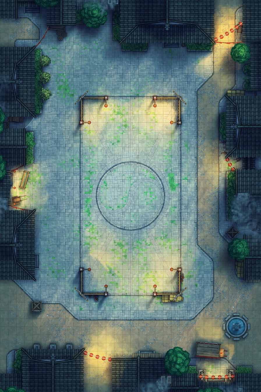 Martial Arts Tournament Arena