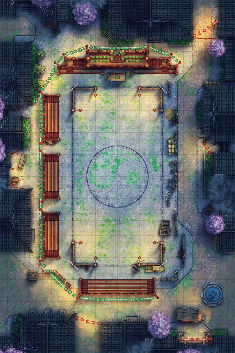 Martial Arts Tournament Arena