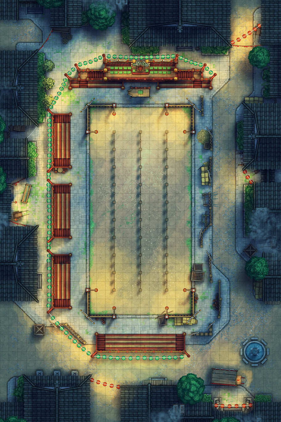 Martial Arts Tournament Arena