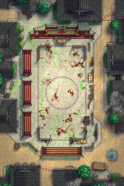 Martial Arts Tournament Arena
