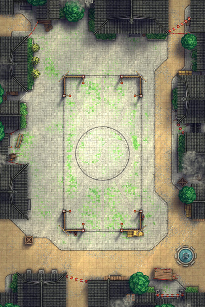 Martial Arts Tournament Arena