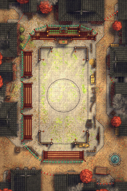 Martial Arts Tournament Arena