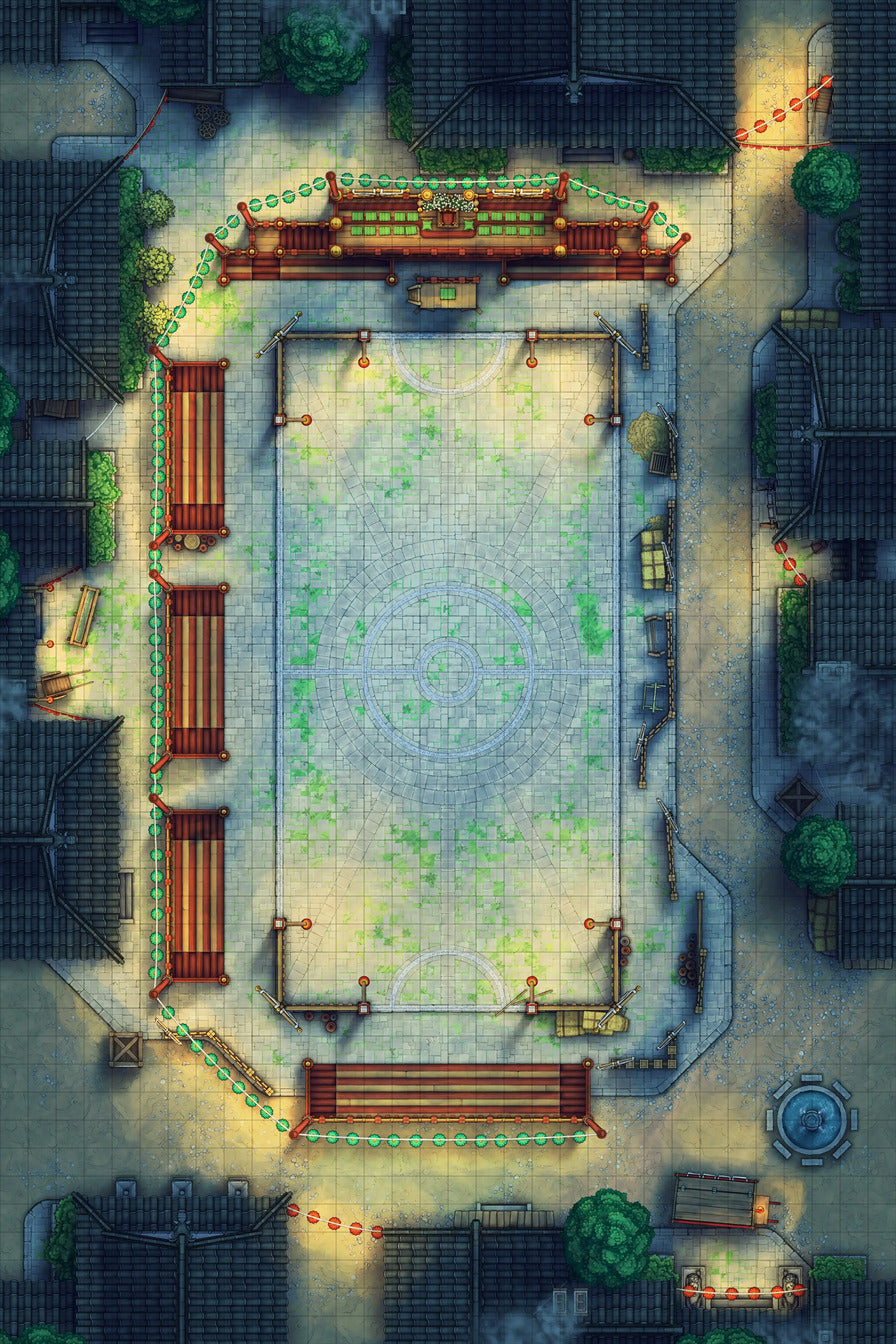 Martial Arts Tournament Arena