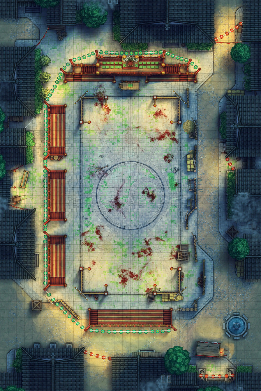 Martial Arts Tournament Arena