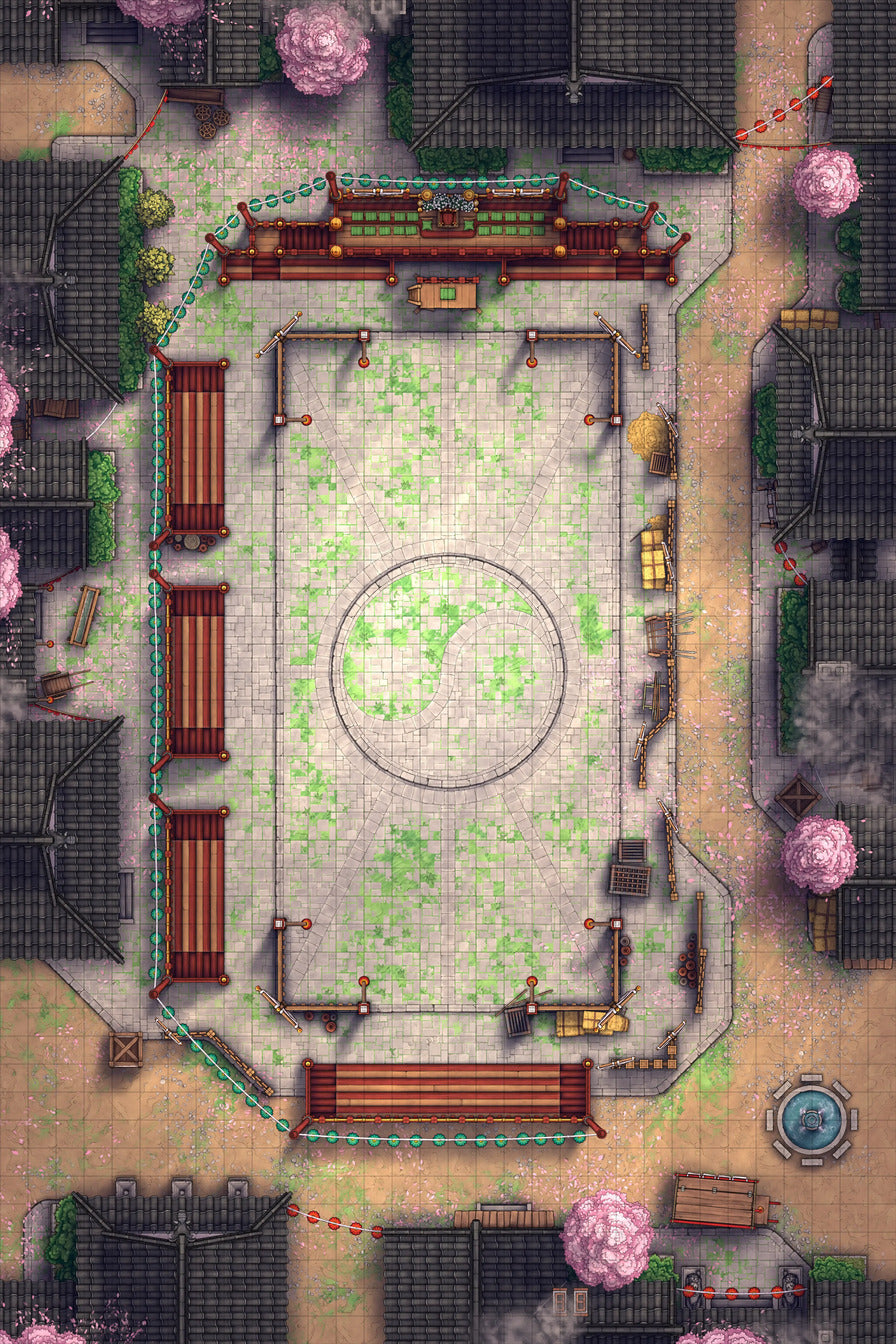 Martial Arts Tournament Arena