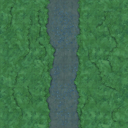 Modular Asian City Walls Tileset Battlemap - green marble patterned floor tile - Digital, Foundry VTT, Print